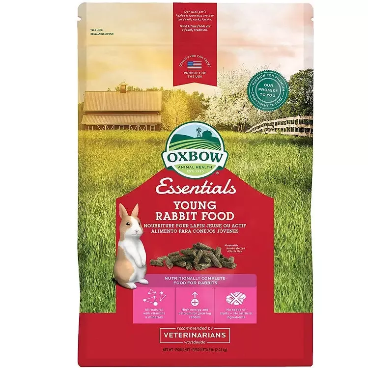 Oxbow Essentials Young Rabbit Food, 5 lb.