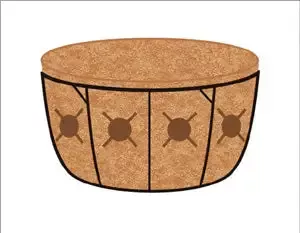 Pamela Crawford Single Tier Replacement Liners With Holes