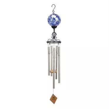 Panacea 40″ Solar Light Wind Chime