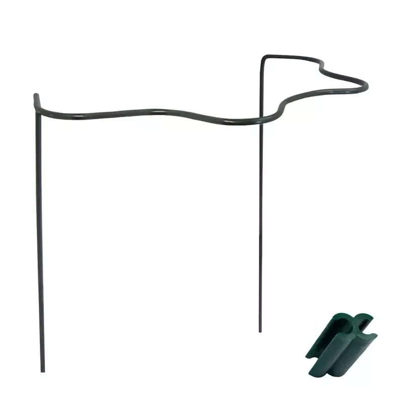 Peacock Scalloped Plant Support Cradle Set – 2-Pack with 4 Connectors