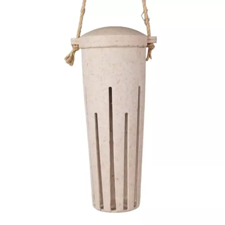 Peanut Feeder – Chaff 9.25″H x 3.25″ diameter