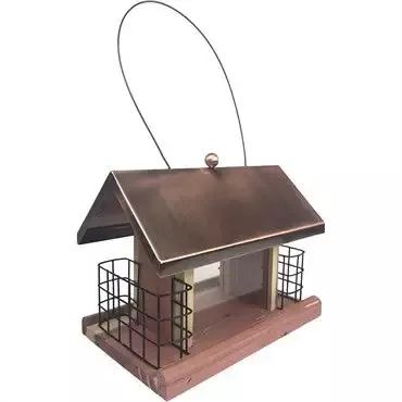 Pennington™ Cedar Copper Roof Café Bird Feeder