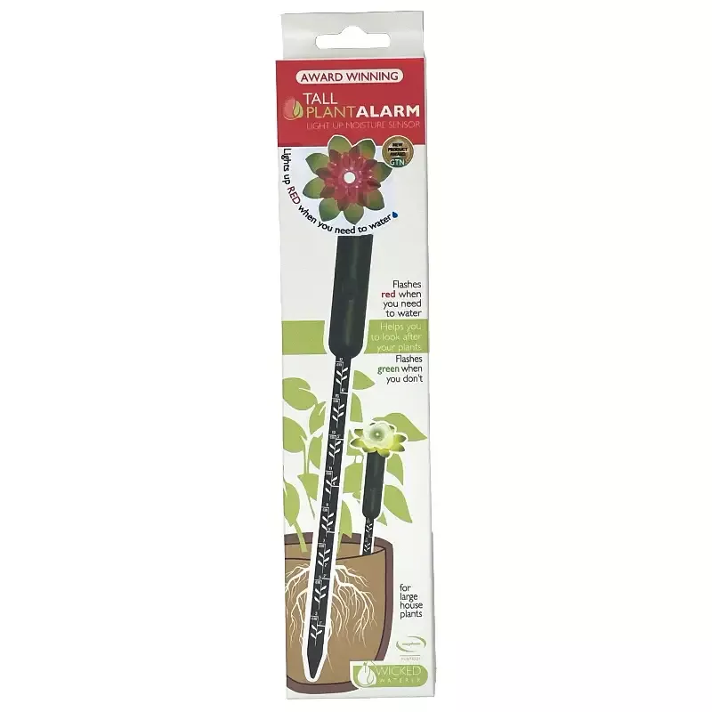 Plant Alarm, 10.5″L, Red/Green Moisture Level Indicator