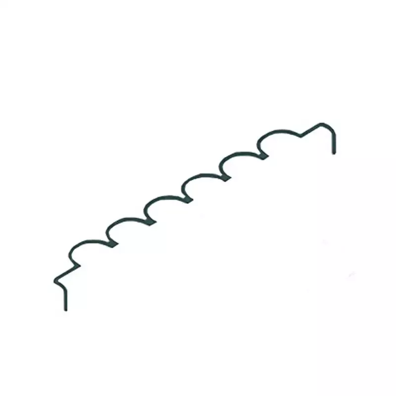 Plant Support Border 40″ Scalloped Made of .24″ Galvanized Steel