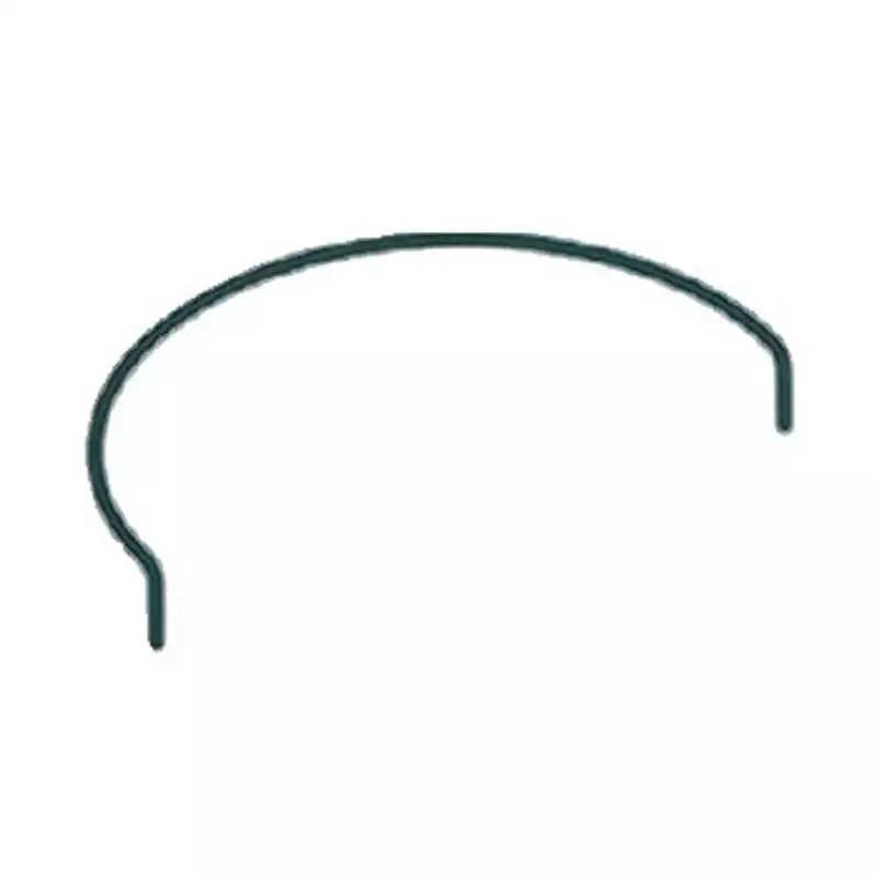 Plant Support Ring 21″ Half Circle Made of 1/4″ Galvanized Steel