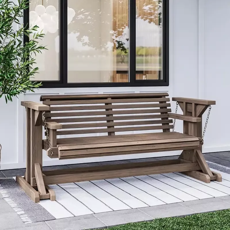 Porchgate Amish Heavy Duty Roll Comfort Glider Swing