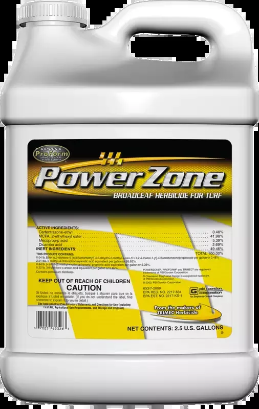 Power Zone Broadleaf Herbicide for Turf
