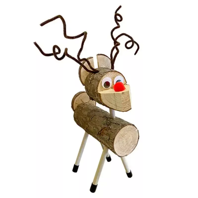 Prime Retreat Cedar Reindeer – EZ-DIY Wooden Christmas Decor