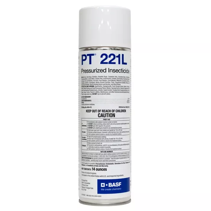 PT 221L Pressurized Insecticide – 14 oz.