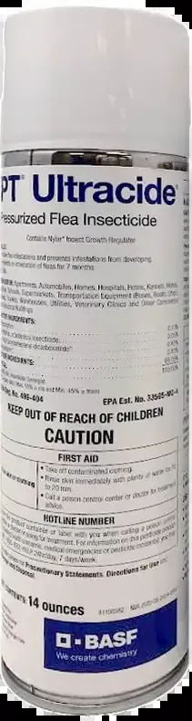 PT Ultracide Pressurized Flea Insecticide