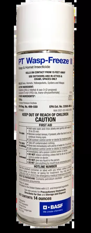 PT Wasp Freeze II Insecticide