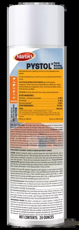 Pystol Farm And Dairy Aerosol