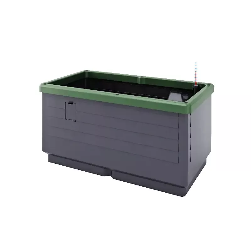 Raised Garden Bed CITY JUNGLE, Watering System, Planter Box 2 x 1.1 x 1.1 ft.