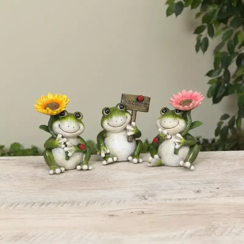 Resin Frog Assorted