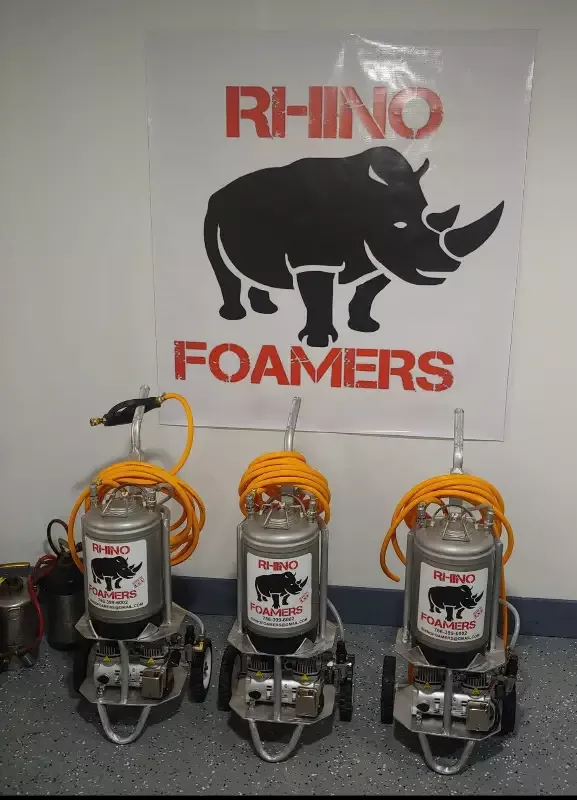 Rhino Foamers Power Cart – Portable Wet & Dry Foam Machine