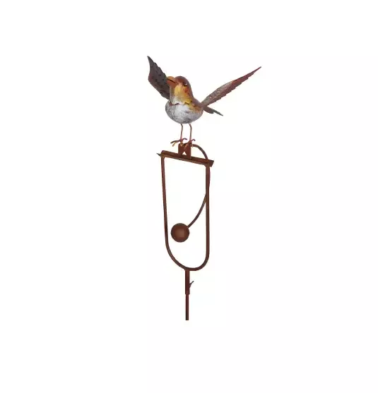 Rocking Landing Bird Garden Stake