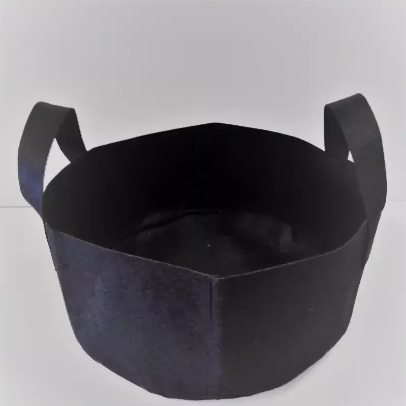 Round Fabric Plant Pot12.5″w x 10″hw/Handles