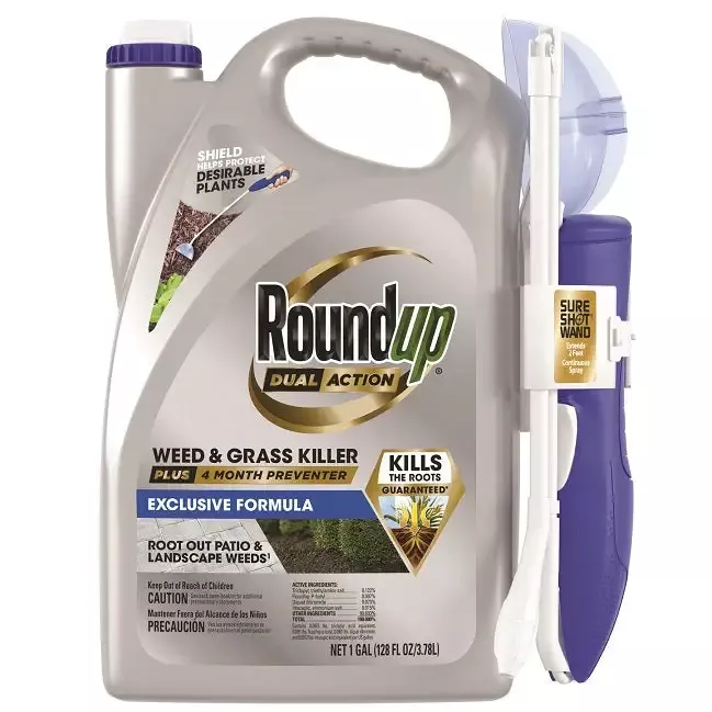 Roundup™ Dual Action Weed & Grass Killer Plus 4 Month Preventer with Sure Shot™ Wand