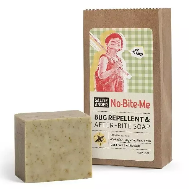Sallye Ander “No-Bite-Me” All Natural Bug Repellent & After-Bite Soap 5 oz.