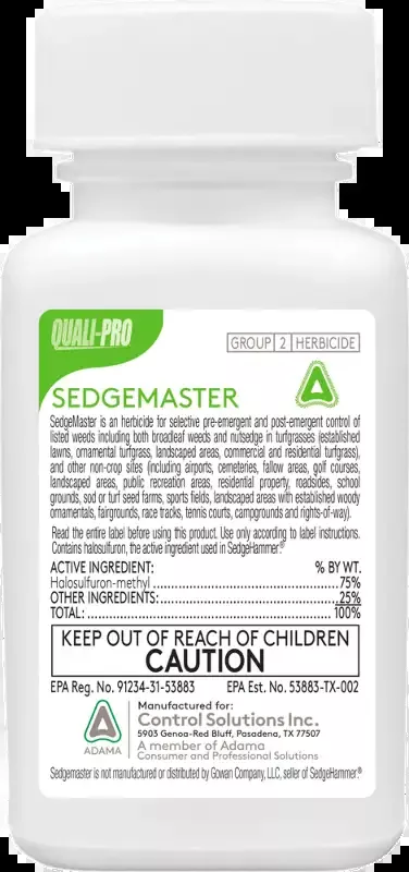 Sedgemaster Granular Herbicide