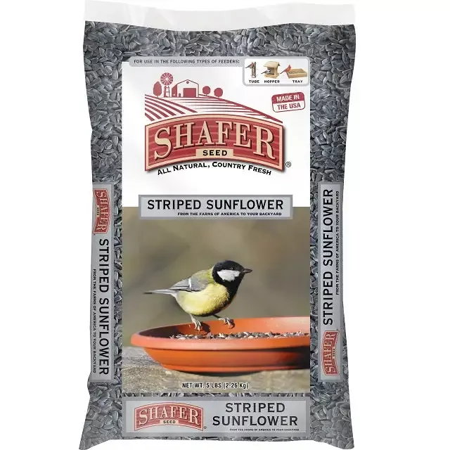 Shafer Striped Sunflower Seed 5 Lbs.