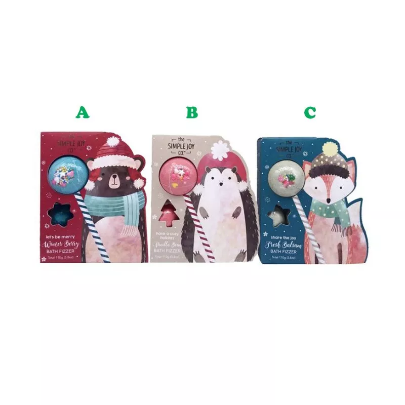 The Simple Joy Co., Bath Bomb Gift, Set of 5, Assorted & Sold Separately