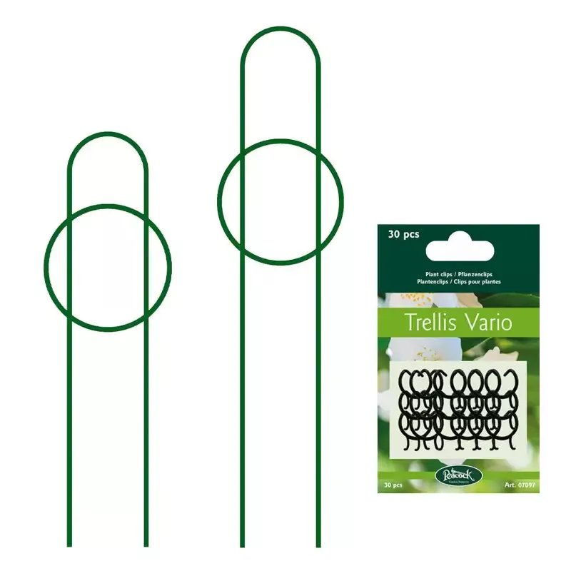 Small & Medium Pot Trellis Deco Set with Plant Clips
