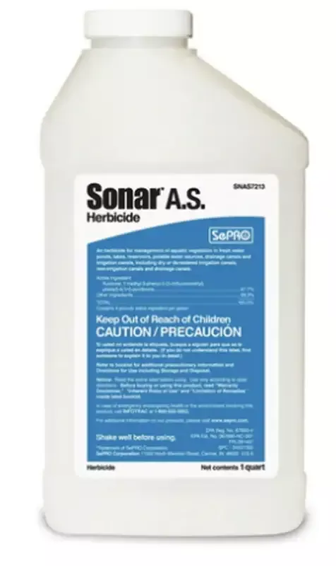 Sonar AS Aqueous Solution Aquatic Herbicide – 1qt Bottle