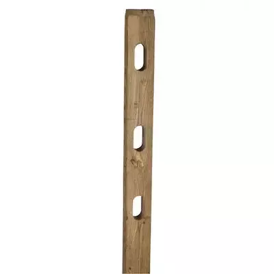 Split Rail Fencing, 3-Hole Line Post