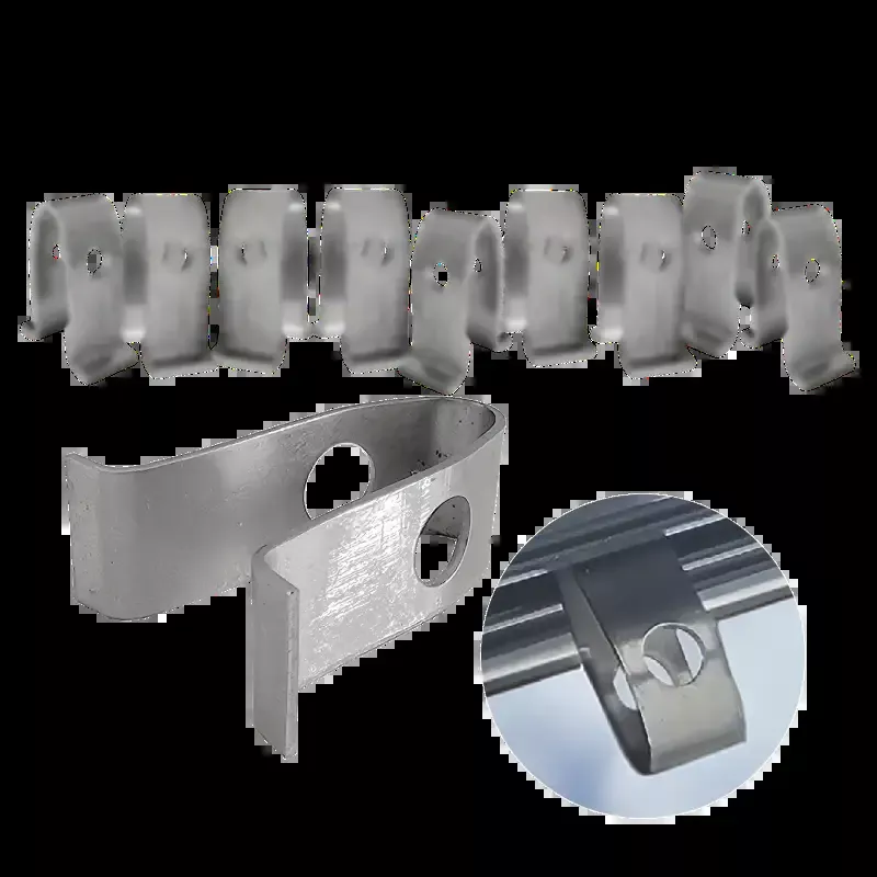 Spring Clips for Greenhouses – 10 pcs., for Hanging Lighter Items, Stainless Steel