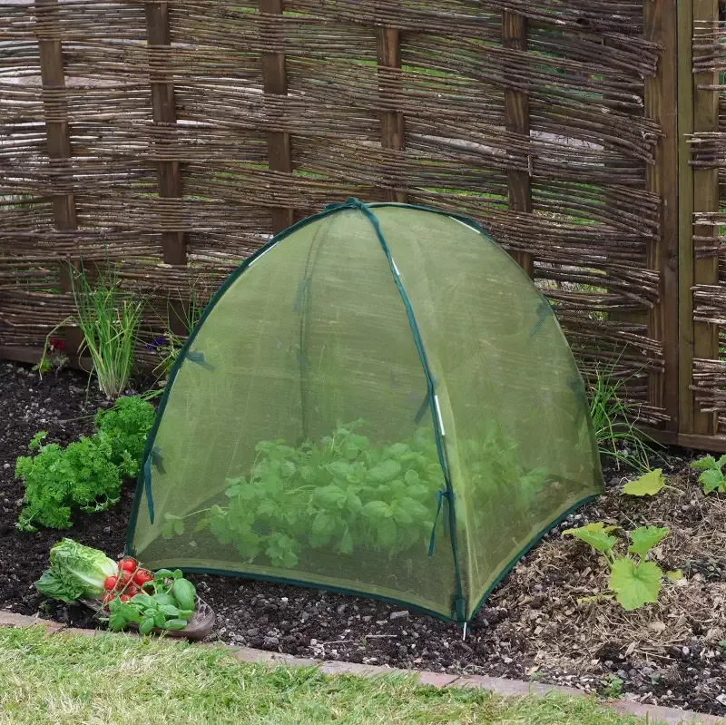 Standard Easy Micromesh Dome Plant Protection Cloche, 22″L x 22″W x 22″H
