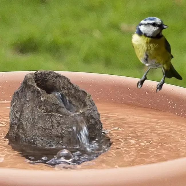 Stonecreek Waterfall Rock – Birdbath Bubbler