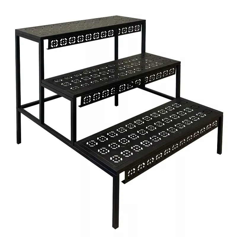 Straight Plant Stand – 3-Tier Indoor/Outdoor