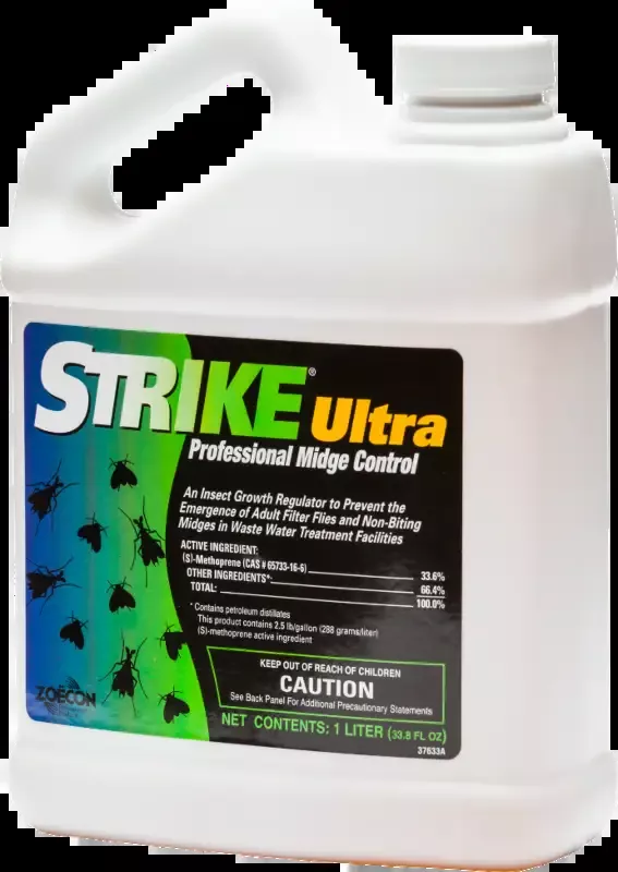 Strike Ultra Professional Midge Control – 1 Liter Bottle