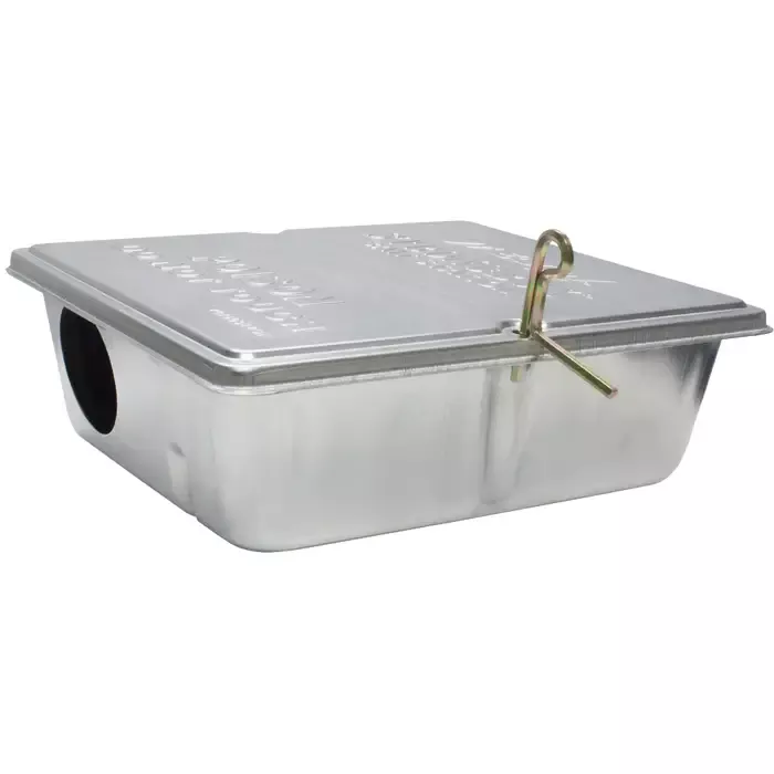 Strongbox Galvanized Steel Tamper-Resistant Bait Station