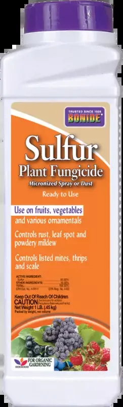Sulfer Plant Fungicide
