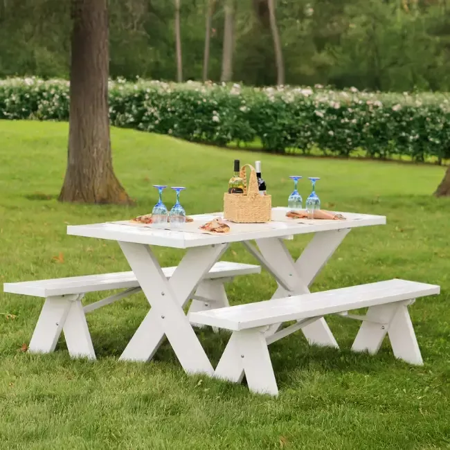 SunnySide 6′ Picnic Table Set