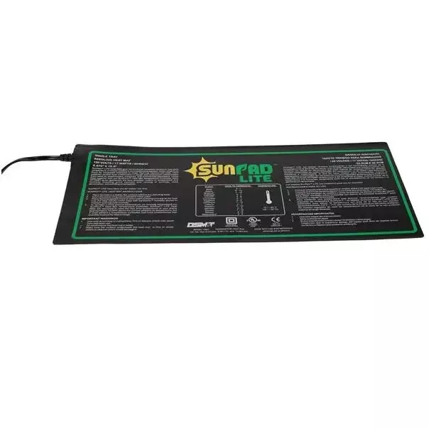 SunPad LITE Seedling Heat Mat, 8.875″ x 19.5″