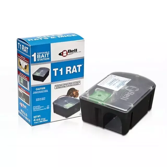 T1 Rat Pre-Baited Disposable Bait Station