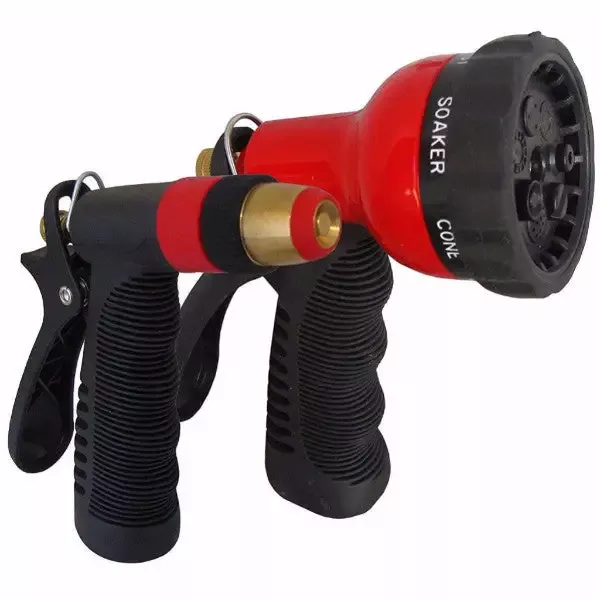 TABOR TOOLS W91A Metal Nozzle Set: Nozzle Sprayer & 7-Pattern Sprayer Head