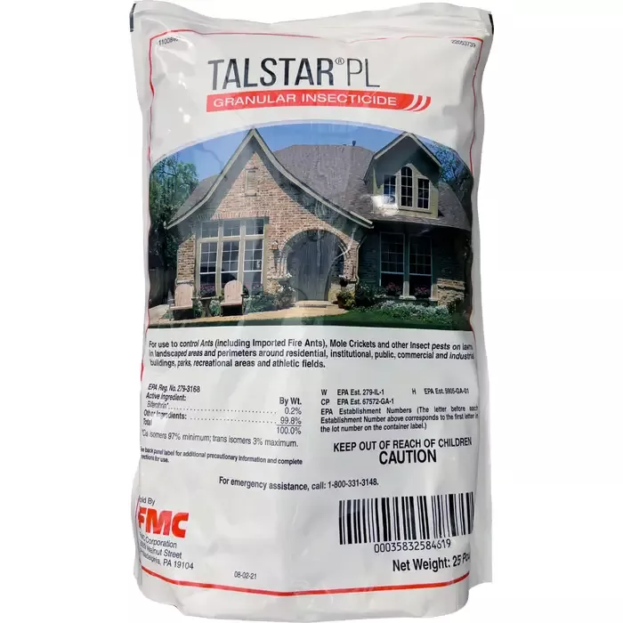 Talstar PL Granular Insecticide – 25 lb. Bag