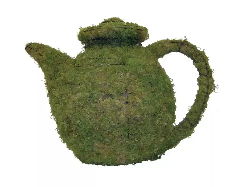 Teapot 20″ Moss Topiary Sculptures