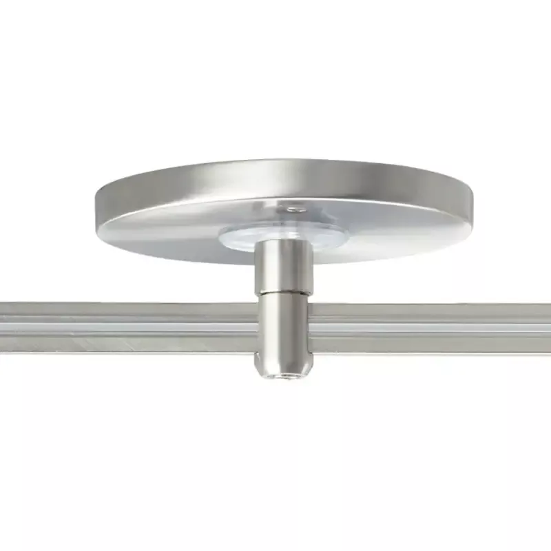 Tech Lighting 700MOP4C01 Monorail 4″ Round Power Feed Canopy Low-Profile Single-Feed By Visual Comfort