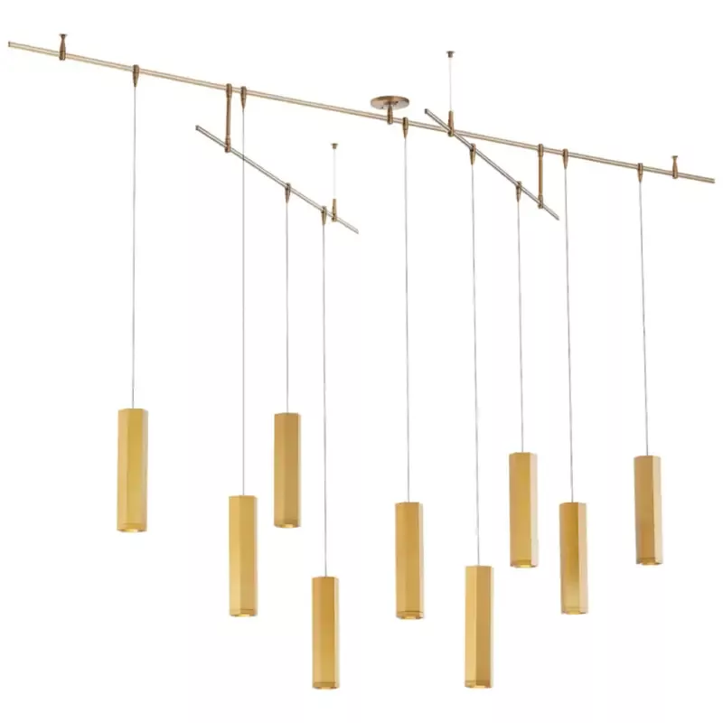 Tech Lighting Blok Small Chandelier By Visual Comfort