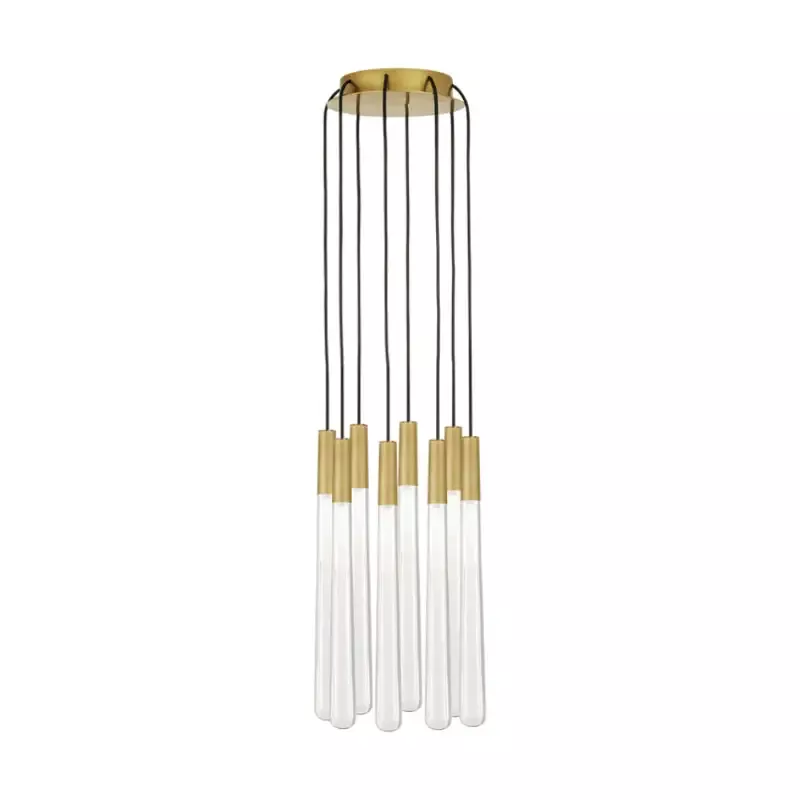 Tech Lighting Pylon Crystal 8 Light Chandelier By Visual Comfort