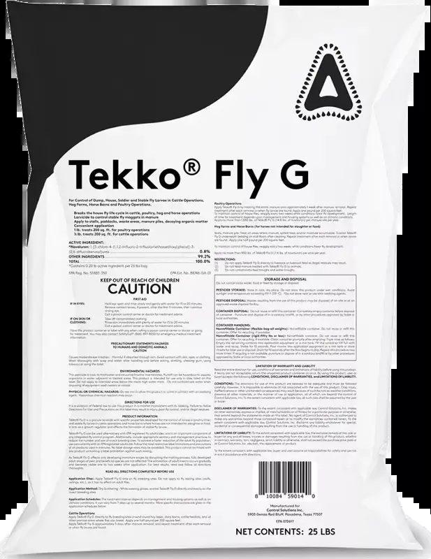 TEKKO FLY G – 25 lb.