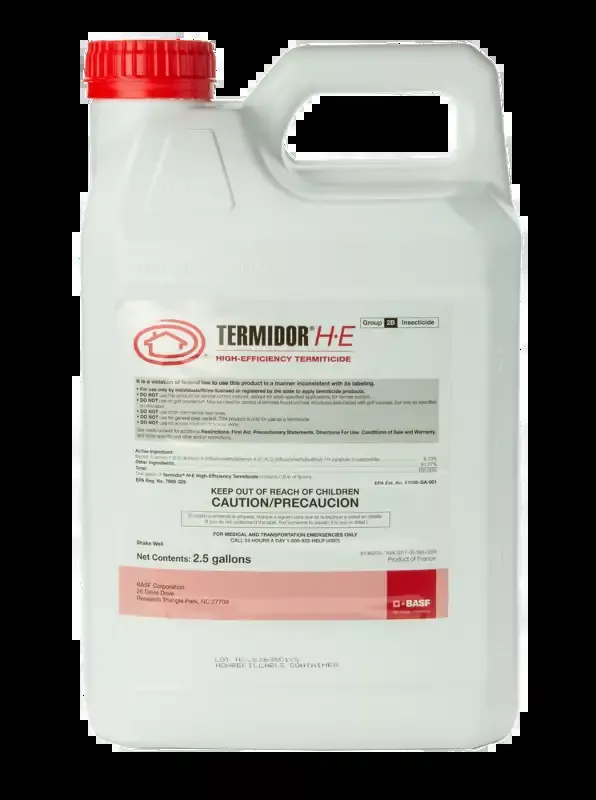 Termidor HE Termiticide – 2.5 Gallon Jug