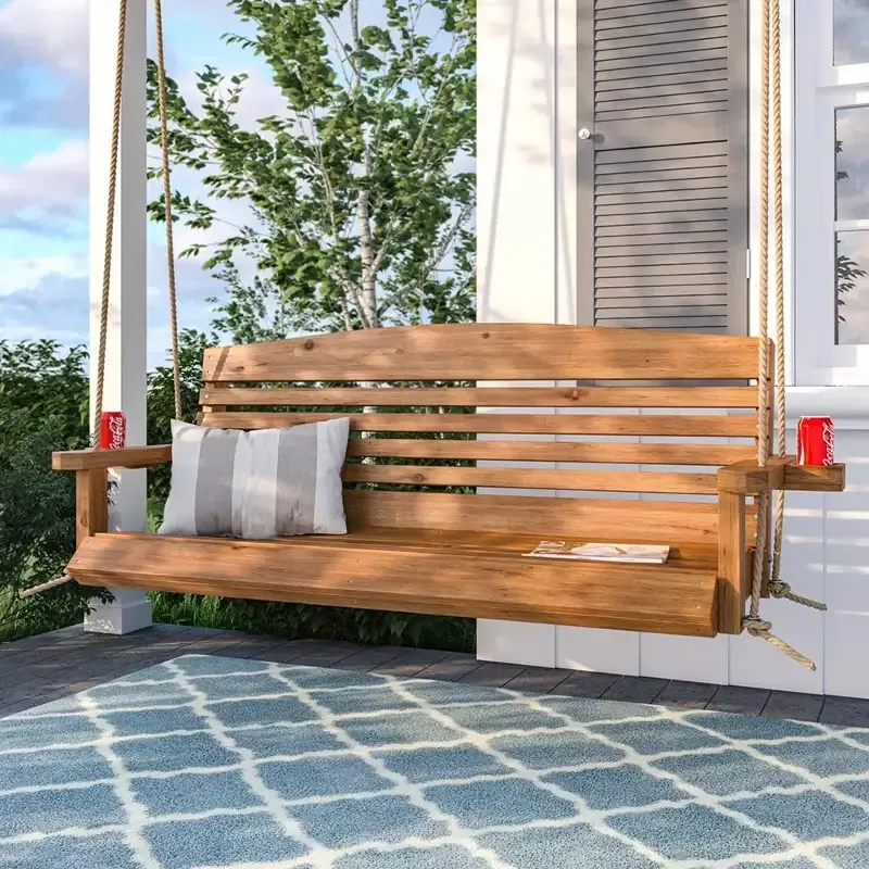 Texas Cedar Co. American Red Cedar Porch Swing
