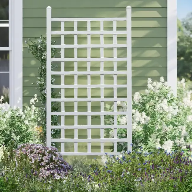 Timeless Charm Vinyl Trellis