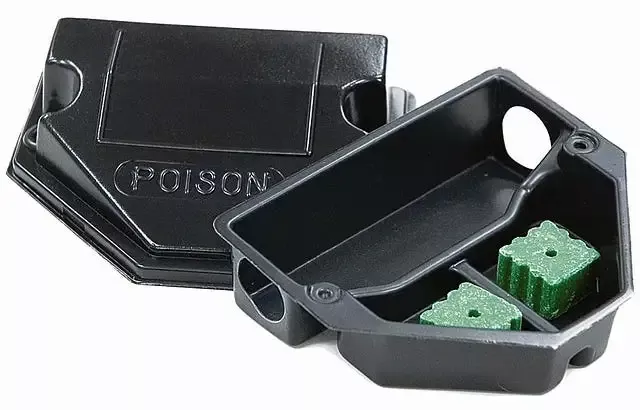 Triangular Plastic Mouse Bait Station – 50 Stations
